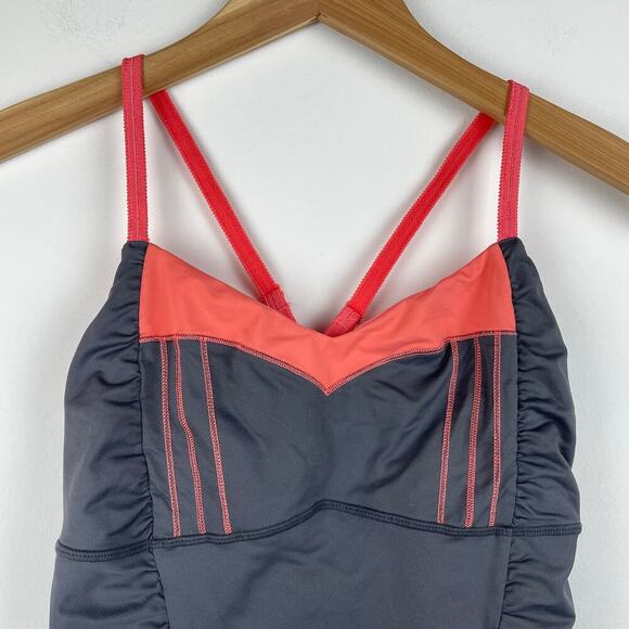 Lululemon Luxtreme Ruched Front Happy Heat Tank - Size 8 - Picture 3 of 8